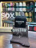 جوراب ساق دار اسپرت طرح BOSTON