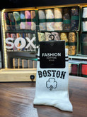 جوراب ساق دار اسپرت طرح BOSTON